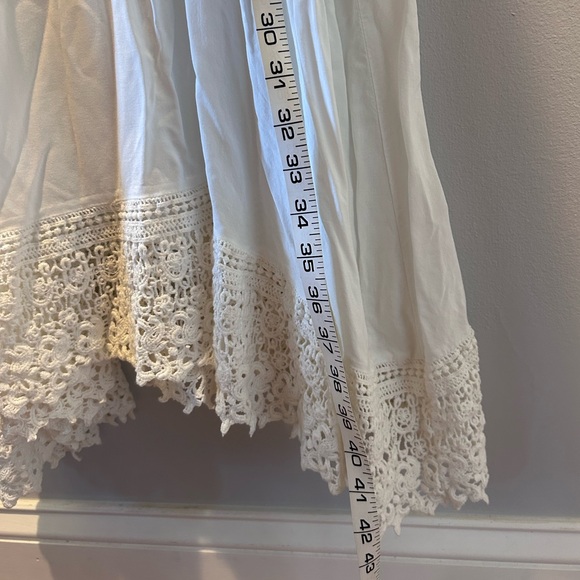 Free People Intimately White Sheer Maxi Lace Dress NWOT - Picture 11 of 12